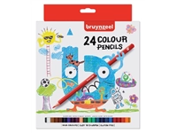 Een Kleurpotloden Bruynzeel Kids blister à 24 stuks assorti koop je bij Sysdicom BV