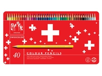 Een Kleurpotloden Caran d&#39;Ache Swisscolor aquarel 40stuks ass. koop je bij Sysdicom BV