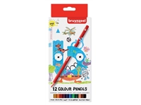 Een Kleurpotlood Bruynzeel Kids set á 12 stuks assorti koop je bij Sysdicom BV