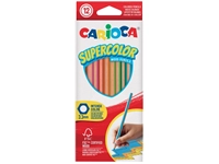 Een Kleurpotlood Carioca Supercolor set à 12 kleuren koop je bij Company Supplies