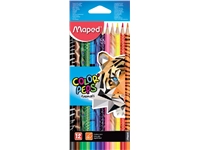 Een Kleurpotlood Maped Color&#39;Peps Animals set á 12 kleuren koop je bij Company Supplies