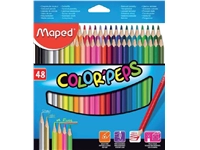 Een Kleurpotlood Maped Color&#39;Peps set á 48 kleuren koop je bij Sysdicom BV