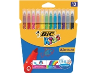 Een Kleurstiften BicKids kid couleur medium assorti etui à 12 stuks koop je bij Sysdicom BV