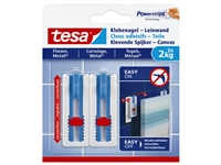 Een Klevende spijker tesa® canvas- tegels en metaal 2kg wit 2 stuks koop je bij economaat.be