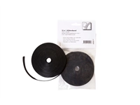 Een Klittenband IEZZY kabelbinder 2-in 1 13mmx10m zwart koop je bij Company Supplies