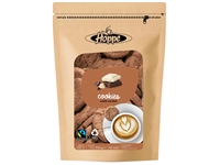 Een Koekjes Hoppe Cookies fairtrade double chocolate circa 125stuks koop je bij Sysdicom BV