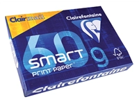 Een Kopieerpapier Clairefontaine Clairmail A4 60gr wit 500 vel koop je bij economaat.be