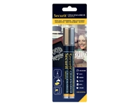 Een Krijtstift Securit SMA-100 rond 1-2mm goud/zilver assorti 2 stuks koop je bij economaat.be