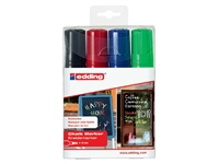 Een Krijtstift edding 4090 window schuin 4-15mm assorti etui à 4 stuks koop je bij Sysdicom BV