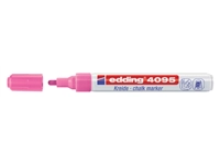 Een Krijtstift edding 4095 rond 2-3mm neon roze koop je bij Sysdicom BV