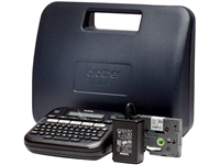 Een Labelprinter Brother P-touch TZe PT-D210 desktop qwerty 12mm zwart in koffer koop je bij economaat.be