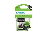 Een Labeltape Dymo LabelManager D1 nylon 19mm zwart op wit koop je bij Sysdicom BV