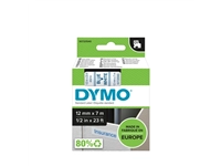 Een Labeltape Dymo LabelManager D1 polyester 12mm blauw op wit koop je bij Sysdicom BV