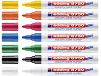 Een Lakmarker edding 8750 industrie blauw koop je bij Sysdicom BV