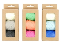 Een Lint raffia assorti: oranje, groen &amp; roze koop je bij economaat.be