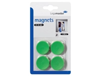 Een Magneet Legamaster 30mm 850gr groen 4 stuks koop je bij Sysdicom BV