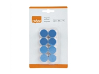 Een Magneet Nobo 20mm 120gr blauw 8 stuks koop je bij Sysdicom BV