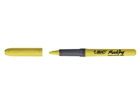 Een Markeerstift Bic brite liner grip geel koop je bij Sysdicom BV