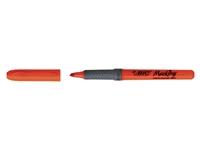 Een Markeerstift Bic brite liner grip oranje koop je bij Sysdicom BV