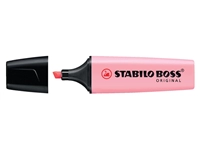 Een Markeerstift STABILO BOSS Original 70/129 pastel roze koop je bij Sysdicom BV