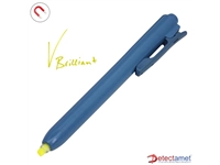 Een Markeerstift detectie Detectamet inklikbaar geel koop je bij Company Supplies