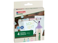 Een Markeerstift edding 24 Ecoline pastel assorti set à 4 stuks koop je bij Sysdicom BV