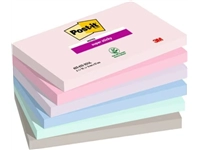 Een Memoblok 3M Post-it 655-6SS Super Sticky 76x127mm SOUL 6 stuks koop je bij economaat.be