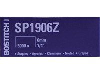 Een Nieten Bostitch SP1906Z staal 6mm rechte rug 5000 stuks koop je bij economaat.be