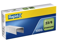 Een Nieten Rapid 23/6 gegalvaniseerd standaard 1000stuks koop je bij Sysdicom BV