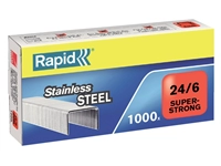 Een Nieten Rapid 24/6 RVS superstrong 1000 stuks koop je bij Sysdicom BV