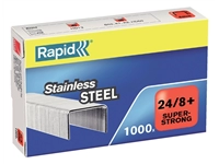 Een Nieten Rapid 24/8 RVS superstrong 1000 stuks koop je bij Sysdicom BV