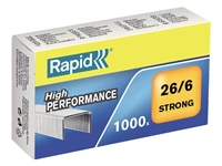 Een Nieten Rapid 26/6 gegalvaniseerd strong 1000 stuks koop je bij Sysdicom BV