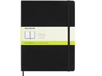 Een Notitieboek Moleskine XL 190x250mm blanco hard cover zwart koop je bij Sysdicom BV