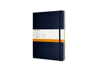 Een Notitieboek Moleskine XL 190x250mm lijn hard cover sapphire blue koop je bij Sysdicom BV