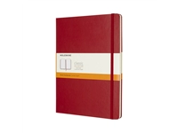 Een Notitieboek Moleskine XL 190x250mm lijn hard cover scarlet red koop je bij Sysdicom BV