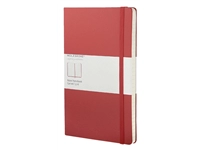 Een Notitieboek Moleskine large 130x210mm lijn hard cover rood koop je bij Sysdicom BV