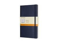 Een Notitieboek Moleskine large 130x210mm lijn soft cover sapphire blue koop je bij Sysdicom BV