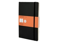 Een Notitieboek Moleskine large 130x210mm lijn soft cover zwart koop je bij Sysdicom BV