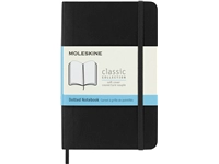 Een Notitieboek Moleskine pocket 90x140mm dots soft cover zwart koop je bij Sysdicom BV