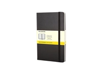 Een Notitieboek Moleskine pocket 90x140mm ruit 5x5mm hard cover zwart koop je bij Sysdicom BV