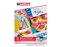 Een Olie- en Acrylblok edding 30010 A3 10 vel 300 gram wit koop je bij Sysdicom BV