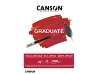 Een Olie Acrylblok Canson Graduate A3 290gr 20vel koop je bij Sysdicom BV