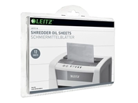 Een Olie voor papiervernietiger sheet Leitz IQ 12vel koop je bij Sysdicom BV