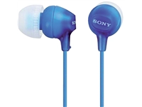 Een Oortelefoon Sony EX15LP basic blauw koop je bij Sysdicom BV