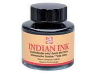 Een Oost-Indische inkt Talens zwart 30ml koop je bij Sysdicom BV