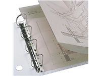 Een Opbergstrip Djois filestrip A4 295mm 2/4rings transparant 25 stuks koop je bij Sysdicom BV