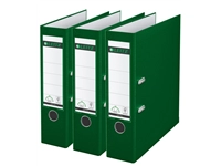 Een Ordner Leitz 180° 1010 A4 80 mm 3 stuks groen koop je bij Company Supplies