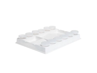 Een Palet Conda 20 x 15 x 3 cm plastic wit koop je bij Sysdicom BV