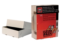 Een Paraatdoos CleverPack A5 218x155x55mm voor 500 vel wit pak à 10 stuks koop je bij Company Supplies