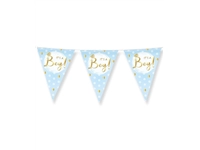 Een Party Flags foil It&#39;s a boy! koop je bij economaat.be